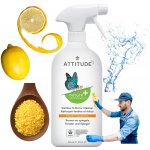 Attitude čistič na sklo a zrcadla s vůní citronové kůry s rozprašovačem 800 ml – Zboží Dáma