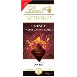 Lindt EXCELLENCE Dark Crispy Wafer & Caramel 100 g – Zboží Dáma