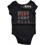 Dětské body ROCK OFF Kiss Kids Army černá – Hledejceny.cz