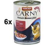 Carny Adult Srdce plus 6 x 400 g – Hledejceny.cz