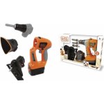 Smoby Quatro set elektrické Black & Decker 3 variace 175*5*20 cm – Zboží Dáma