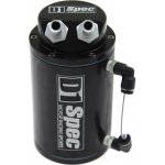 Oil catch tank D1 Spec - 2x vývod - objem 0,5l - černý – Zboží Mobilmania