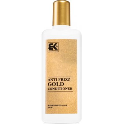 Brazil Keratin Gold Anti Frizz conditioner regenerační kondicionér pro nepoddajné a krepatějící se vlasy 300 ml – Zbozi.Blesk.cz