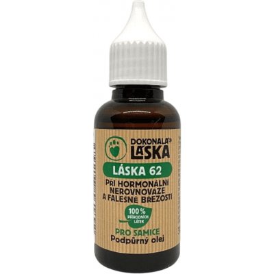 LÁSKA 62 Při hormonální nerovnováze 30 ml Dokonalá Láska – Hledejceny.cz