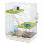 Ferplast Hamster Tris ocel bílá zelená 46 x 29 x 58 cm – Zbozi.Blesk.cz
