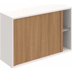 Hobis SZ 2 120 01 L Skříňka žaluziová 76.8 × 120 cm, levá - Bílá , Višeň – Zboží Mobilmania