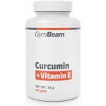 GymBeam Kurkumin + Vitamín E 180 kapslí – Hledejceny.cz