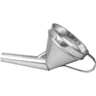 Kovový trychtýř se sítkem, Ø 150/33 mm, šikmý – Zboží Dáma Kovový trychtýř se sítkem, Ø 150/33 mm, šikmý – Zboží Dáma