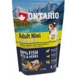 Ontario Adult Mini 7 Fish & Rice 6,5 kg – Sleviste.cz