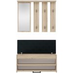 TP Living Předsíňová stěna Parma III dub sonoma – Hledejceny.cz