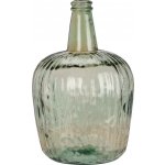 H&L Váza z recyklovaného skla BOTTLE, 8l, zelená – Hledejceny.cz