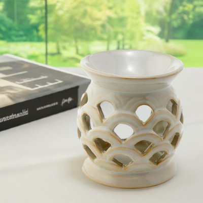 Eden Keramická aroma lampa Šupinové výřezy – Sleviste.cz