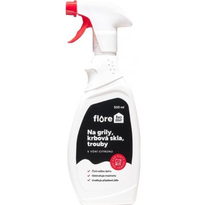 FloreHome Na grily, krbová skla, trouby 500 ml, rozprašovač – Zboží Mobilmania