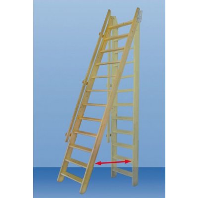 EGIBI Mlynářské schodiště s madlem Flexiblo 300x55 cm – HobbyKompas.cz