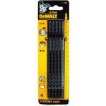 DeWALT DT2167 Pilové plátky HCS, pro hrubé řezy ve stavebním dříví do 120 mm, 5 ks (T744D) – Zboží Dáma