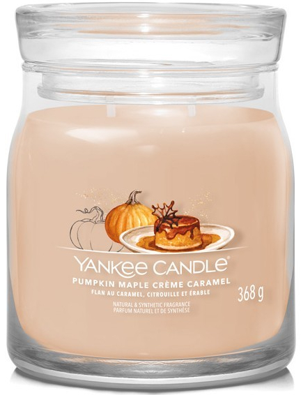 Yankee Candle Signature Pumpkin Maple Crème Caramel 368 g