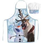 Javoli Dětská zástěra s čepicí Frozen Sven a Olaf – Hledejceny.cz
