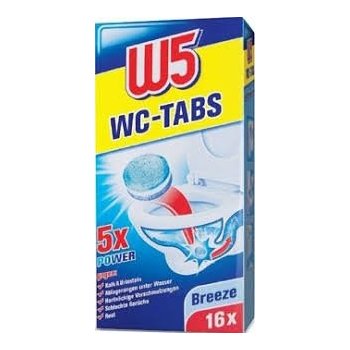 W5 WC-Reiniger Tabs Breeze 16 x 25 g