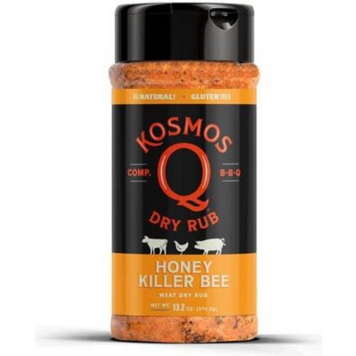Kosmo´s Q BBQ koření Honey Killer Bee Rub 374 g – Zbozi.Blesk.cz