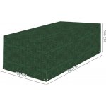 Ruhhy 23491 Krycí plachta na zahradní nábytek 240 x 180 x 100 cm, zelená – Zboží Dáma