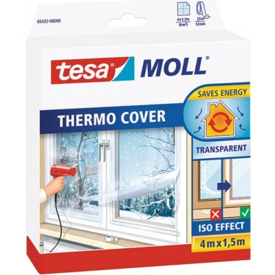 Tesamoll Izolační fólie na okno Thermo Cover 4 x 1,5 m – Zboží Mobilmania