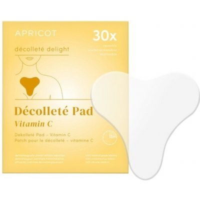 APRICOT Reusable Pads Telo Decolleté pad with vitamin C - décolleté delight 1 Stk. – Hledejceny.cz