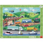 DINO Dopravní prostředky 40 dílků – Hledejceny.cz