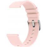 4wrist Univerzální silikonový se stříbrnou sponou Pink – Zboží Dáma