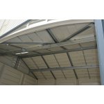 Duramax Zahradní plastový domek Apex Pro 10.5'x8' 7,6 m² - šedý/antracit + podlahová konstrukce 40116 – Zboží Mobilmania