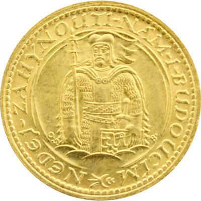 Mincovna Kremnica Zlatá mince Svatováclavský 1 Dukát 1923 3,49 g – Zboží Mobilmania