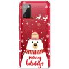 Pouzdro a kryt na mobilní telefon Samsung PROTEMIO 35765 ART CHRISTMAS Silikonový kryt Samsung Galaxy A03s holi DAY S