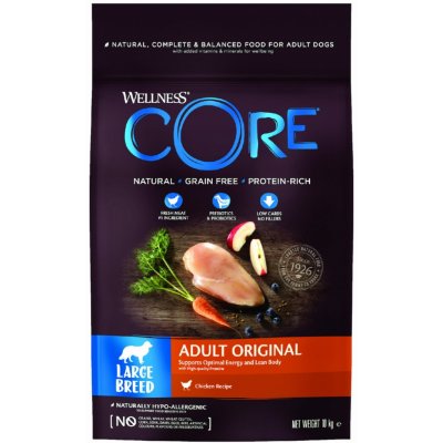Wellness Core Adult Original Large Breed Chicken 10 kg – Zbozi.Blesk.cz