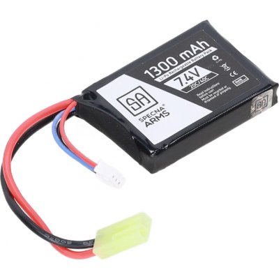 Specna Arms Li-Pol akumulátor 7,4V 1300mAh 20/40C Tamiya mini PEQ – Hledejceny.cz