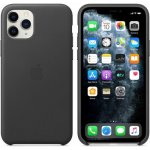 Apple iPhone 11 Pro Max Leather Case Black MX0E2ZM/A – Zboží Mobilmania