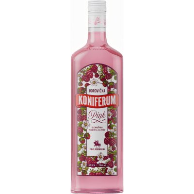 Borovička Koniferum Pink 37,5% 0,7 l (holá láhev) – Zboží Dáma