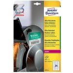 Avery Zweckform Etikety pro laser 10 listů A4 bílé 63,5 x 33,9 mm ultra odolné vůči počasí L7912-10 – Zboží Dáma Avery Zweckform Etikety pro laser 10 listů A4 bílé 63,5 x 33,9 mm ultra odolné vůči počasí L7912-10 – Zboží Dáma