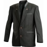 Petex Petr Gabarden melanž s rozparkem stoják zelený – Zboží Dáma