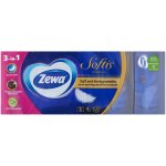 ZEWA Softis Papírové kapesníky 4-vrstvé 10 x 9 kusů – Zboží Mobilmania