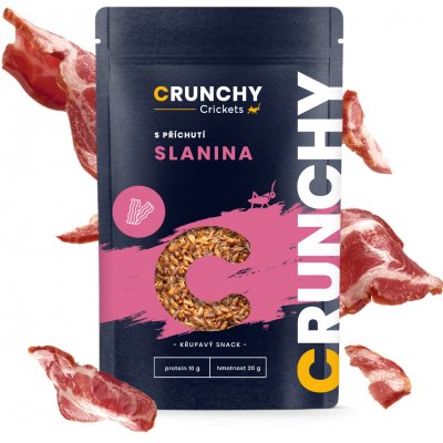 Cvrčci s příchutí SLANINA 20 g – Zboží Dáma