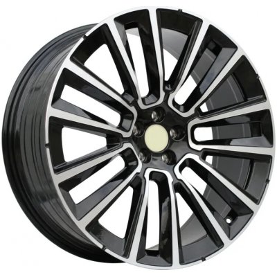 Racing Line YF7076 9x21 5x108 ET38.5 black polished – Hledejceny.cz