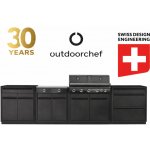 Outdoorchef Venkovní modulární kuchyň SET 4 HEAT X-515/245 30MB GRANIT – Hledejceny.cz