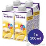 NUTRIDRINK S PŘÍCHUTÍ BANÁNOVOU POR SOL 4X200ML – Hledejceny.cz