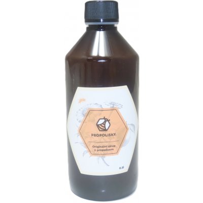 Propolisky Sirup s propolisem 0,5 l – Zboží Dáma