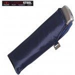 Doppler Mini Slim Carbonsteel tmavě modrý plochý skládací deštník – Zboží Mobilmania