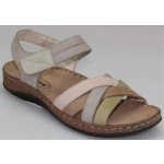 Santé CB 42670 ESPRESO dámské kožené sandály vínová – Zboží Mobilmania