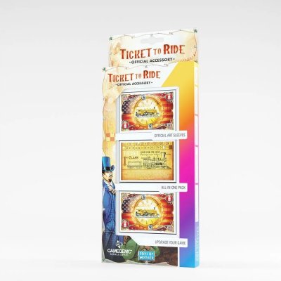 Game Genic Ticket to Ride USA Art Sleeves 46 x – Hledejceny.cz
