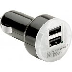 Led USB nabíječka modré podsvícení 12-24V (1,01 do 2,1 A)