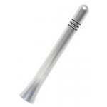 Anténní prut ALU hliníkový, stříbrný, délka 9cm, s redukcí – Hledejceny.cz