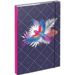 Baagl A4 Papoušek A-8482 fialová – Zboží Mobilmania