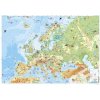 Nástěnné mapy AKN Dětská mapa Evropy lamin. s lištou v tubusu